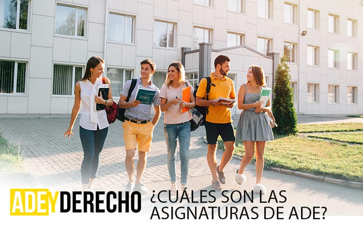 Cuáles son las asignaturas de ADE